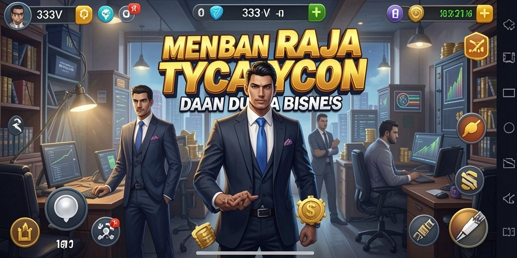 Tampilan gameplay menarik dari 333V dengan aktivitas Tycoon.