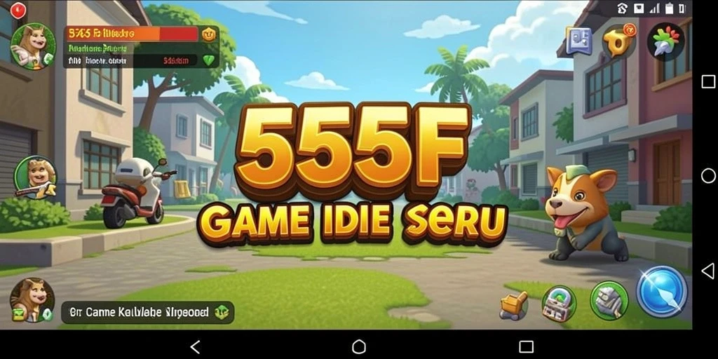 Tampilan gameplay <strong>555F</strong> yang menarik dan menyenangkan dalam kategori Idle.