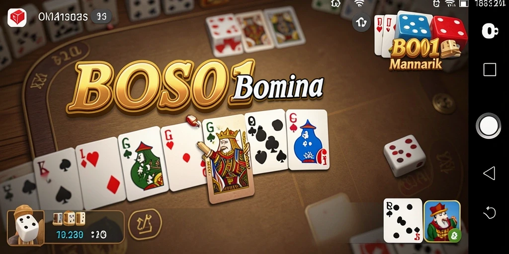 Gameplay domino yang seru dan interaktif.