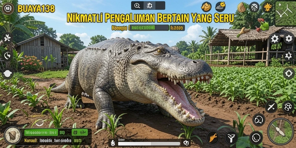 Tampilan gameplay menarik dari BUAYA138 dalam bertani