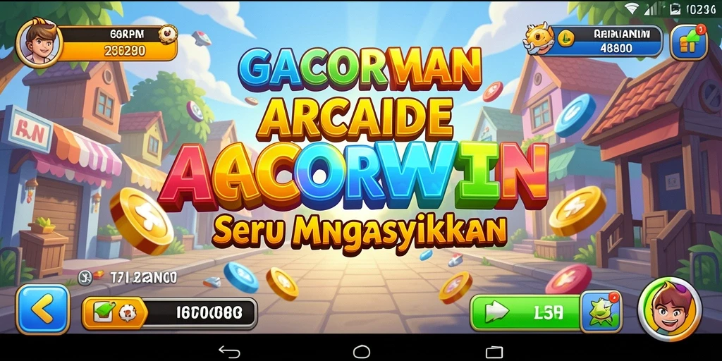 Tangkapan layar dari gameplay seru GACORWIN.