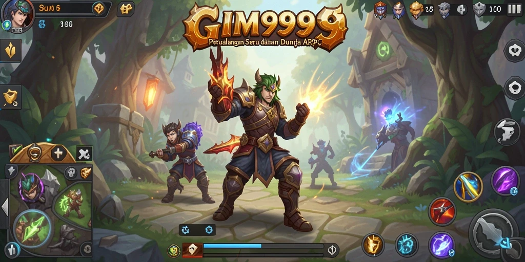 Gameplay GIM999 yang menakjubkan dalam dunia ARPG.