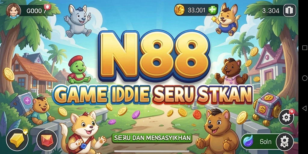 Tampilan gameplay IN88 yang mengasyikkan dan penuh warna.