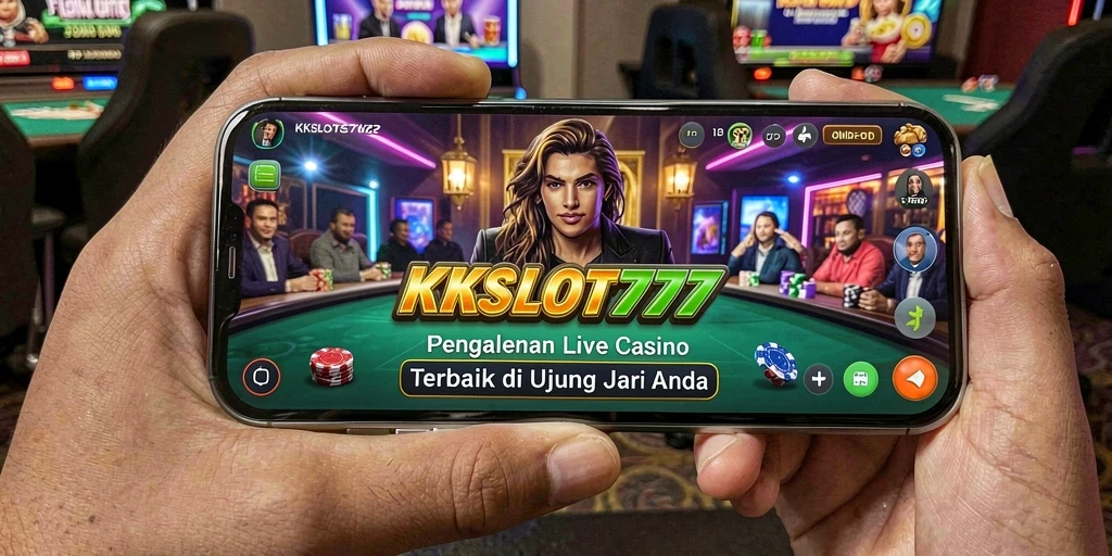 Tampilan permainan langsung KKSLOT777 yang menarik dan interaktif.
