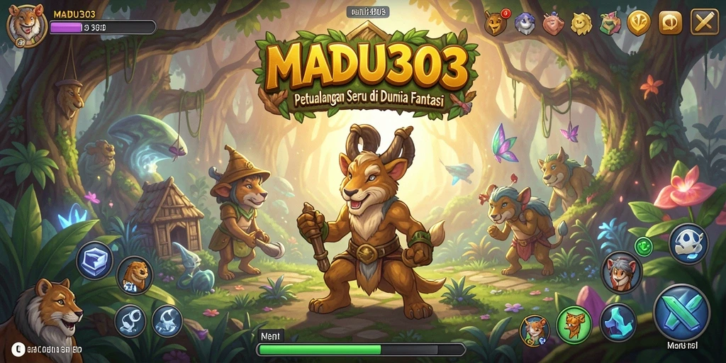 Tampilan gameplay seru dalam dunia petualangan penuh tantangan.