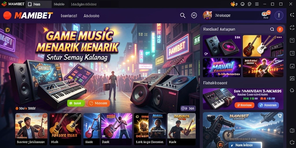 Tampilan gameplay MAMIBET yang seru dan interaktif dalam aksi.
