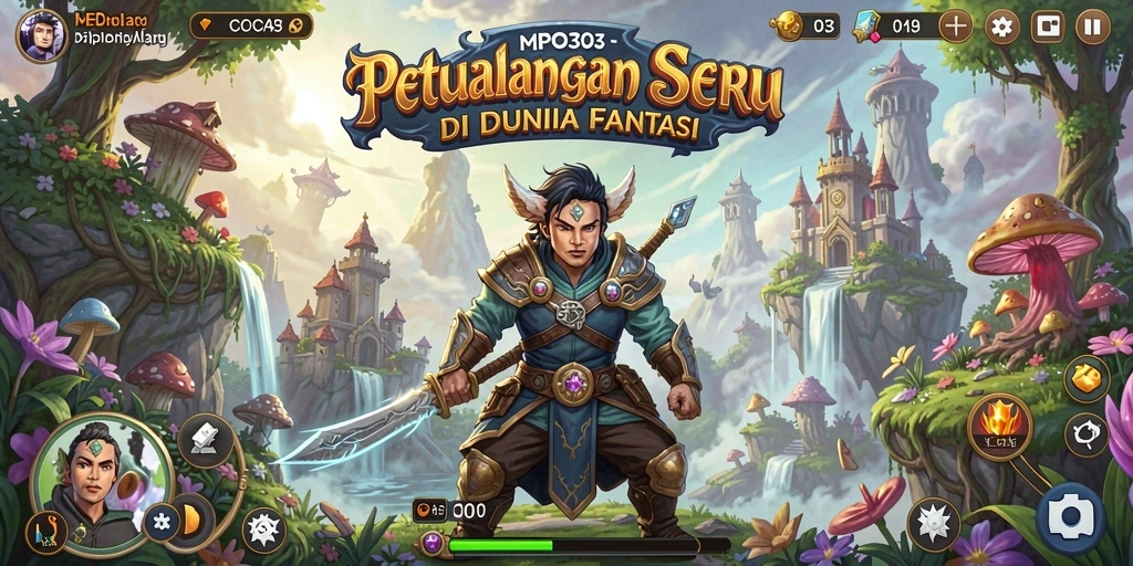 Screenshot MPO303 menampilkan karakter dalam aksi di dunia petualangan yang penuh tantangan.