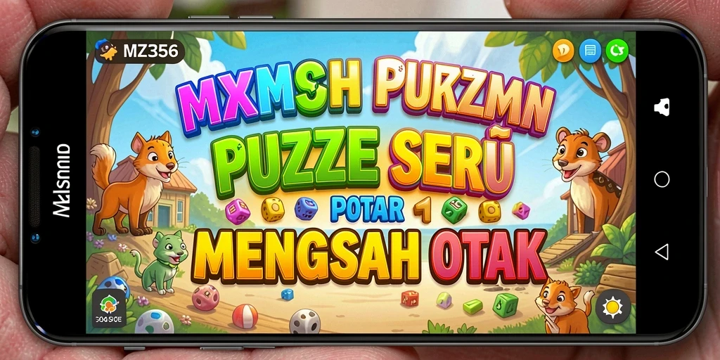 Screenshot gameplay MZ356 menunjukkan tantangan puzzle menarik yang harus diselesaikan.
