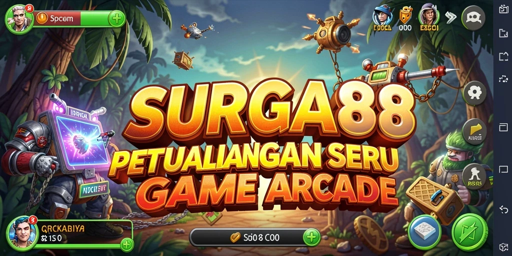 Tangkapan layar utama SURGA88 menampilkan aksi gameplay yang menegangkan.