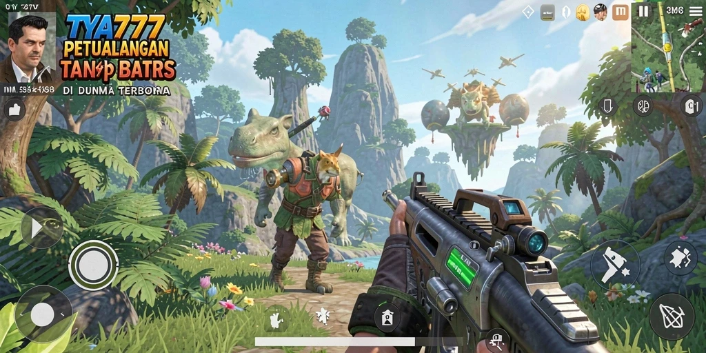 Gameplay seru di dunia terbuka TYA777 yang menakjubkan.