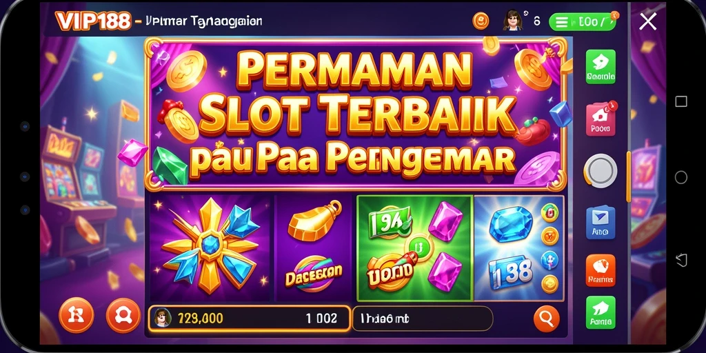 Screenshot gameplay VIP188 menunjukkan keseruan grafis dan fitur permainan Slot.