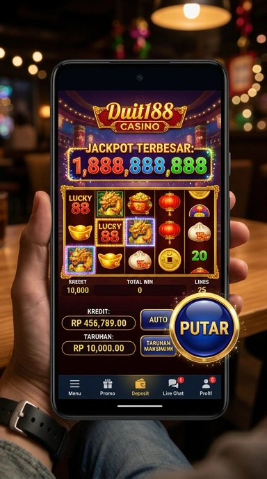 Tampilan utama aplikasi duit188 dengan berbagai kategori aplikasi.